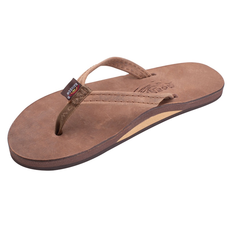 Rainbow Single Luxury Narrow Women’s Sandals – Nogales Wood