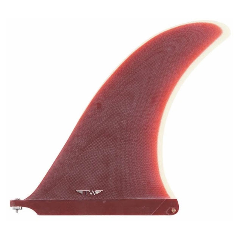 Captain Fin Co. Tyler Warren 10.5″ Pivot Longboard Fin – Wine