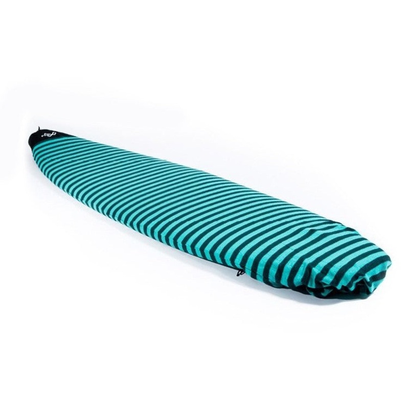 FCS Stretch Shortboard Sock – Green/Stripe 6’3″