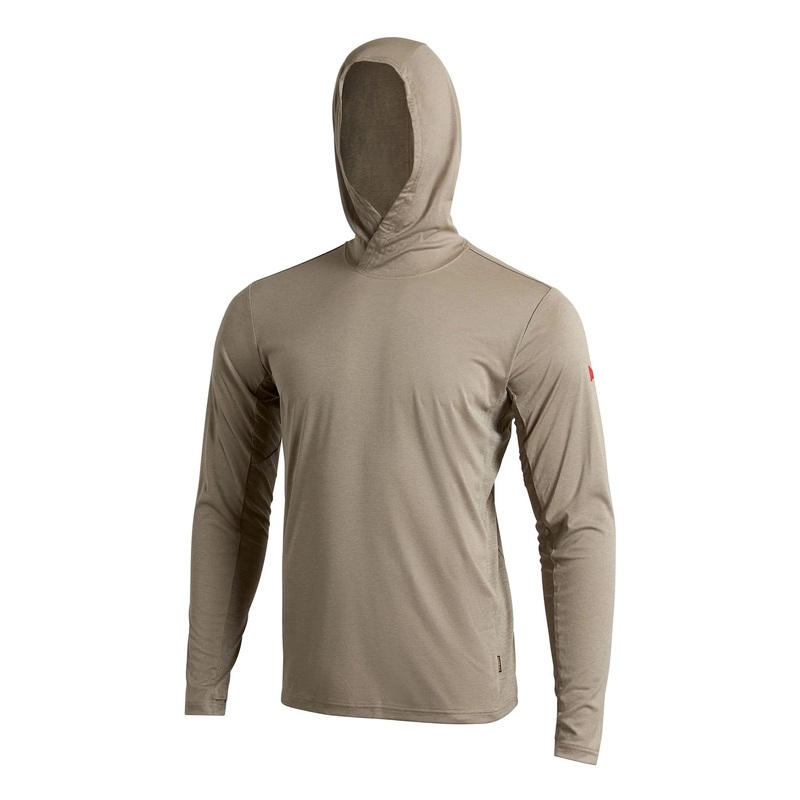Florence Marine X Airtex Men’s L/S Sun Shirt – Heather Vintage Khaki