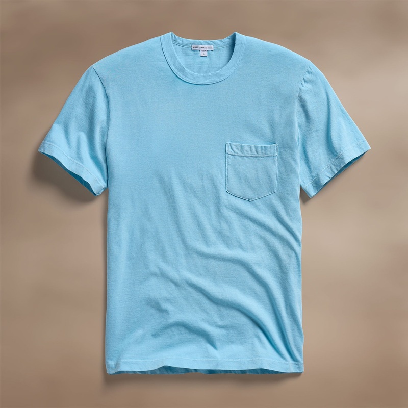 Lightweight Jersey Pocket Tee – Skipper Pigment