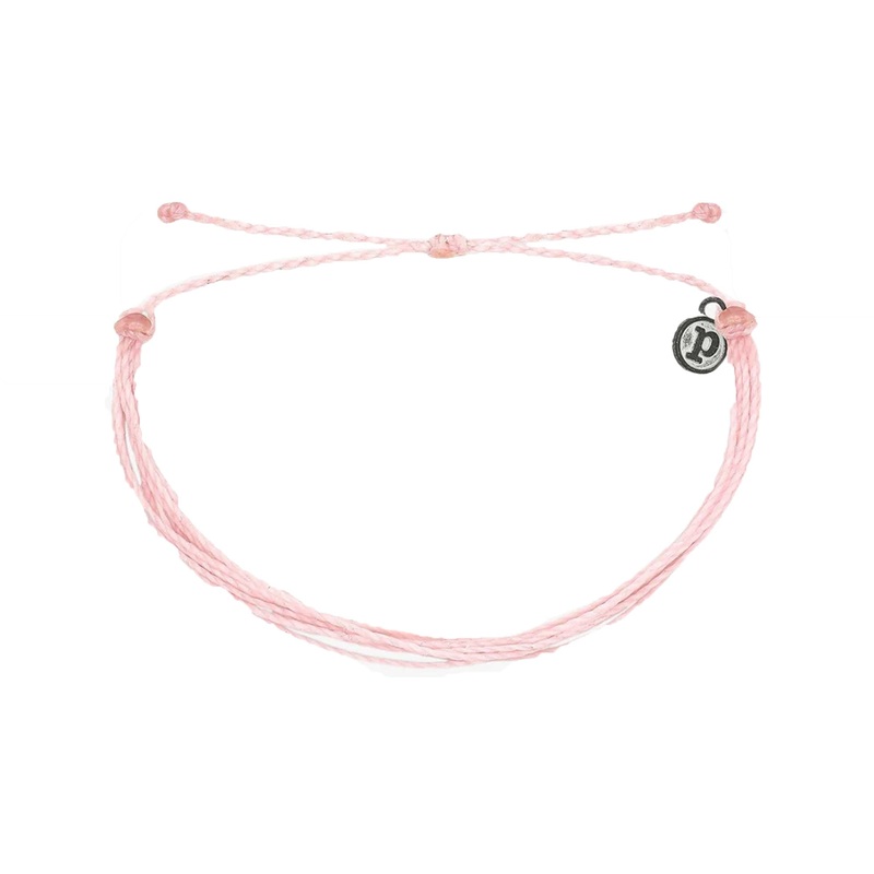 Pura Vida Original Bracelet – Solid Bubblegum