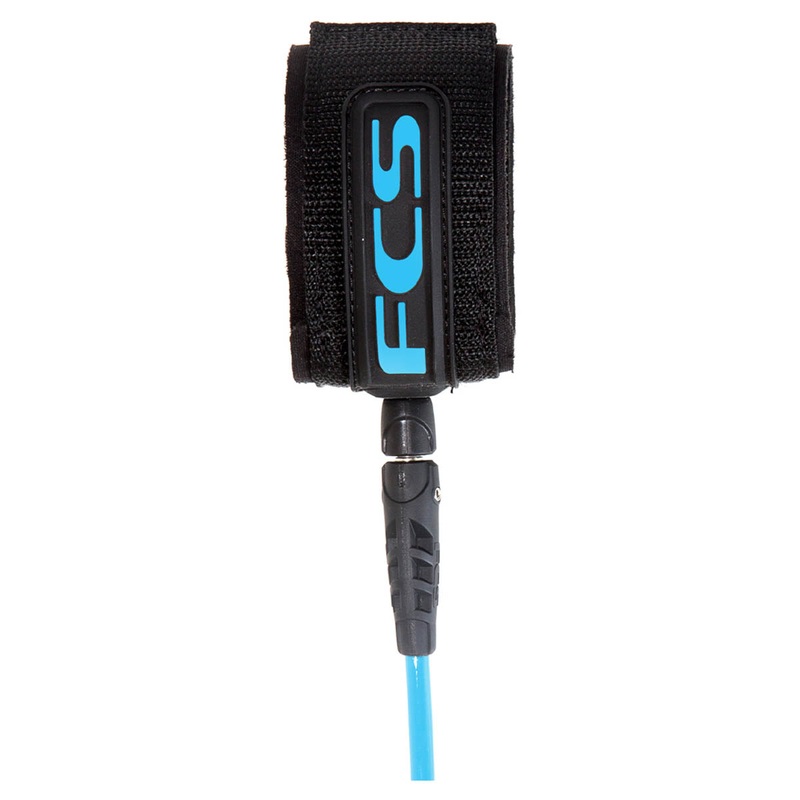 FCS 8ft Regular Classic Leash – Blue