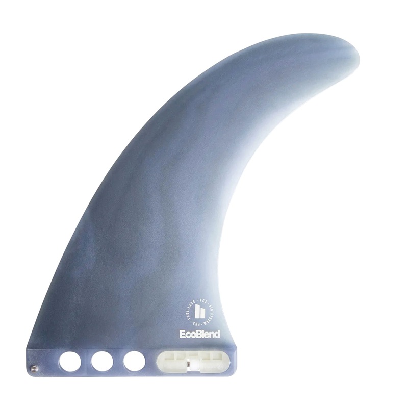 FCS II Connect Neo ECO Glass Longboard Fin – 8″/Dusty Blue
