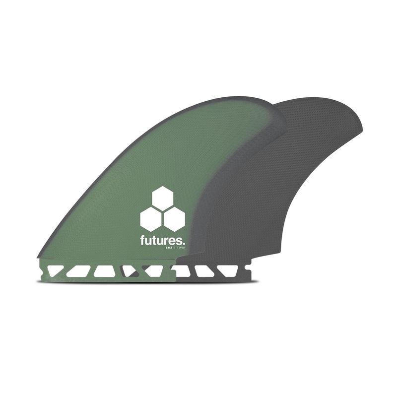 Futures Britt Merrick Twin Fin Set – Large/Green