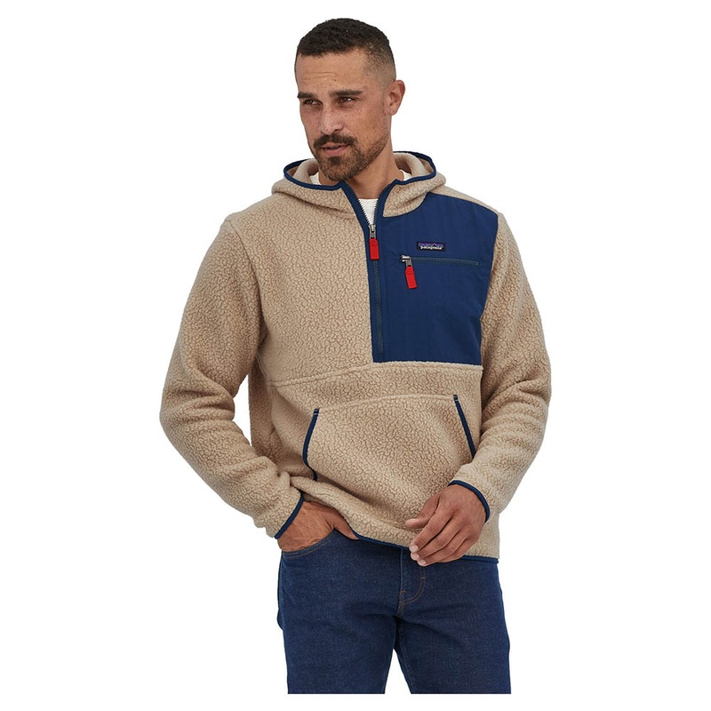 Patagonia Men’s Retro Pile Fleece Pullover – Oar Tan