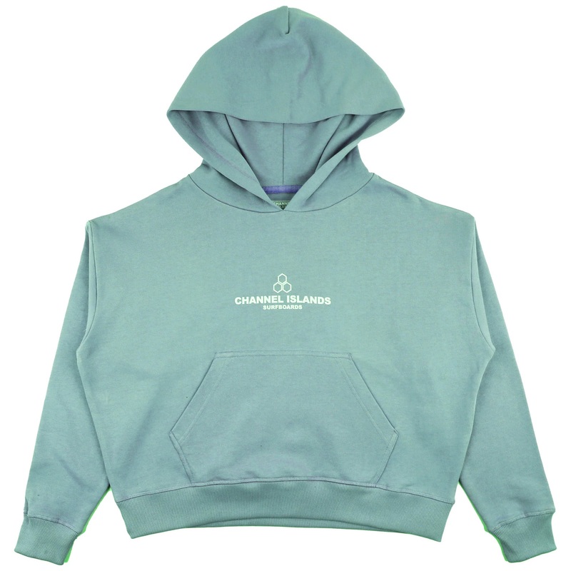 Channel Islands Style Women’s L/S Hoodie – Aqua