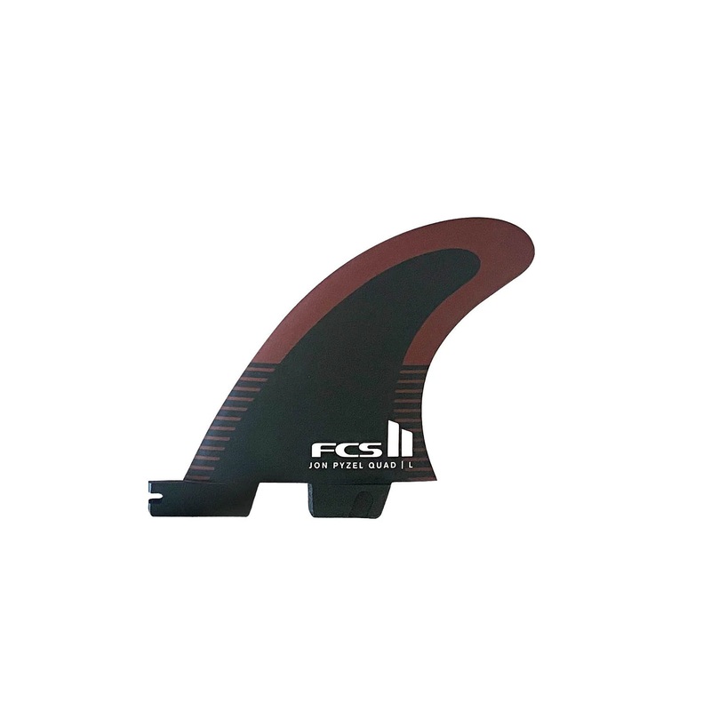 FCS 2 Pyzel PC Quad Rear Fin Set