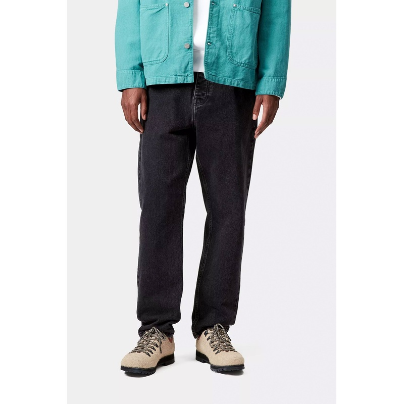CARHARTT WIP – NEWEL PANT – BLACK STONE WASHED