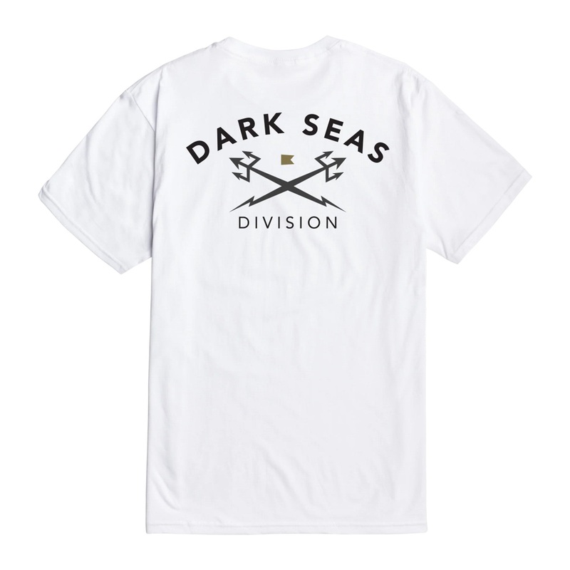 Dark Seas Headmaster V3 Men’s S/S T-Shirt – White