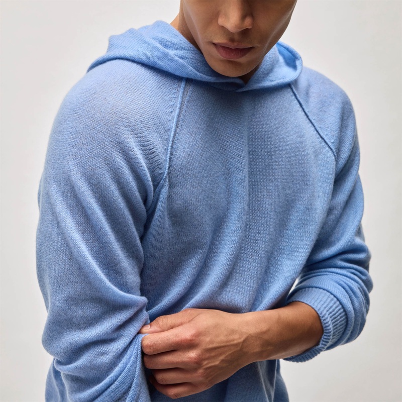 Soft Featherweight Cashmere Hoodie – Coast