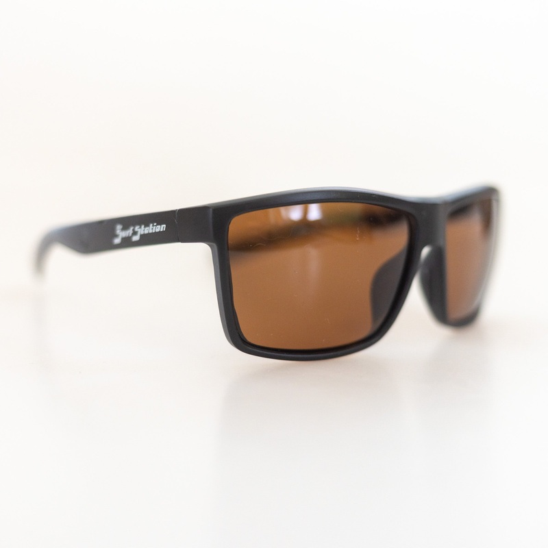 Surf Station Astbry Men’s Sunglasses – Black Polarized