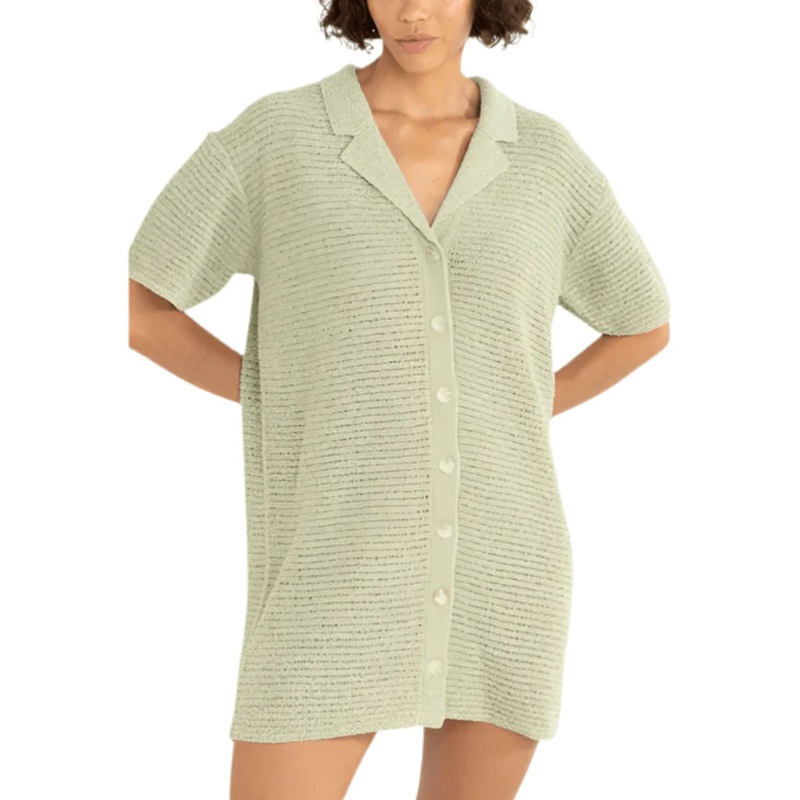 Rhythm Abby Knit Tank Women’s Dress – Fern