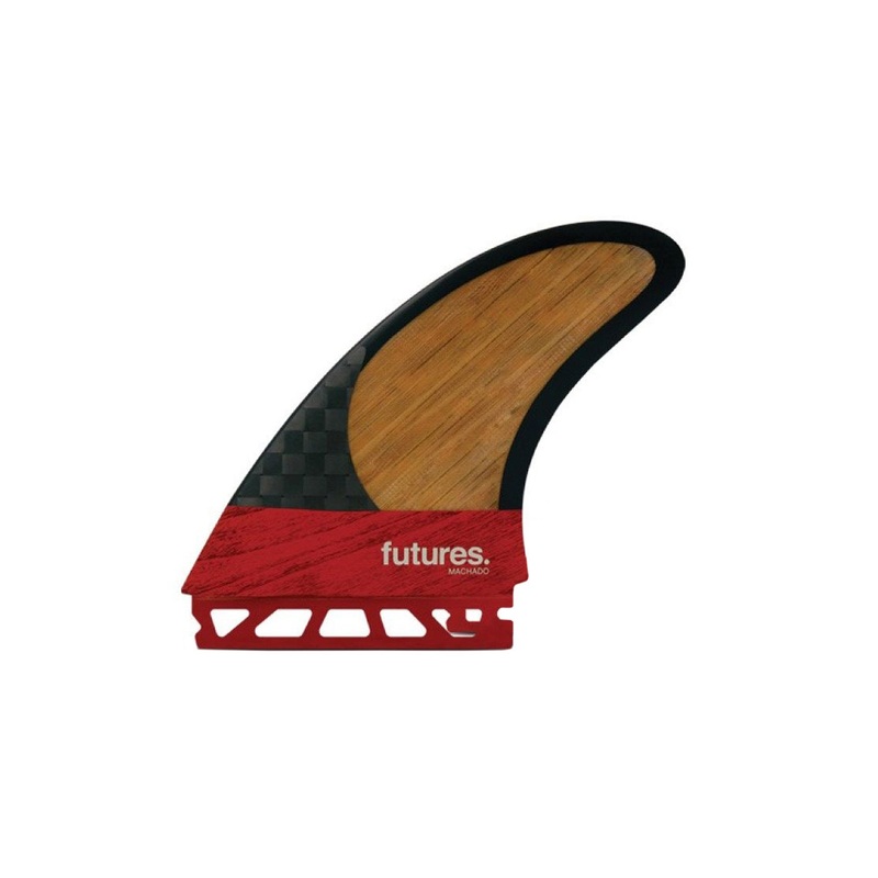 Futures Fins Rob Machado 2+1 Blackstix 3.0 Tri Fin Set