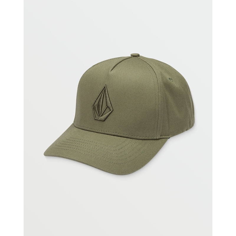 Volcom Embossed Stone Adj Hat Light Olive