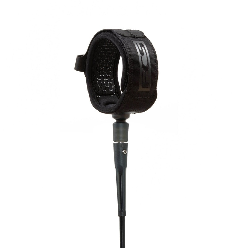 FCS All Round Essential Leash-9′ x 7mm-Black