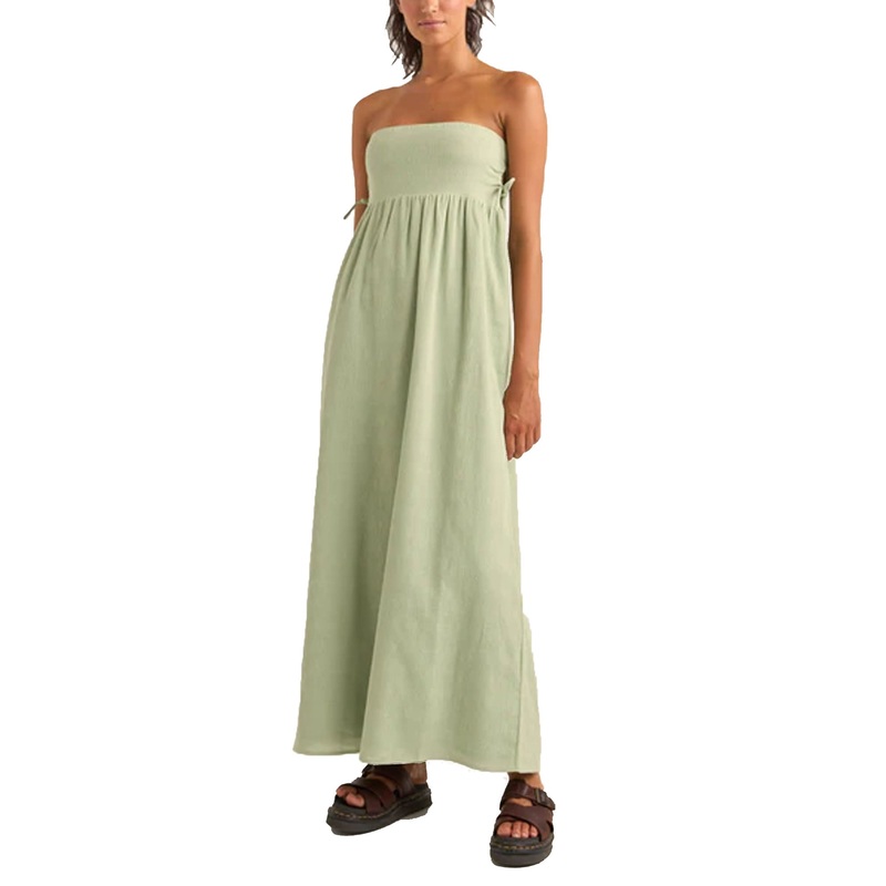 Rhythm Zali Tie Side Maxi Women’s Dress – Sage