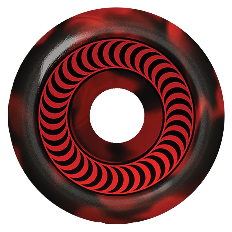Spitfire F4 OG Classics 54mm 99a Skateboard Wheels – Red/Black Swirl