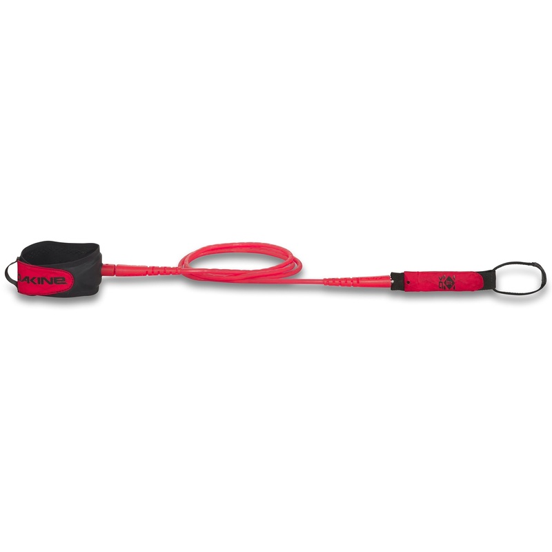 Dakine Kaimana Team Leash-JJF Red-8′ x 1/4″