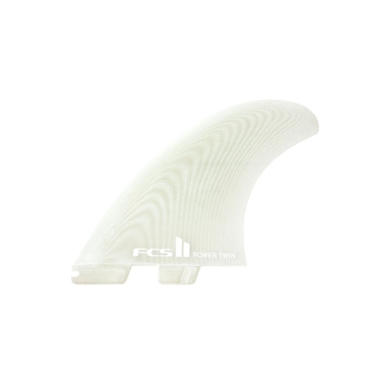 FCS2 Power Twin +1 PG Surfboard Fin Set