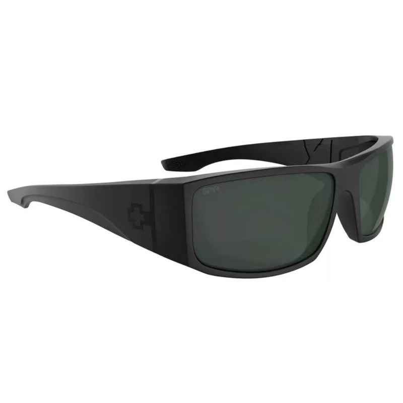 Spy Cooper XL Men’s Sunglasses – Matte Black/Happy Grey Green Polarized