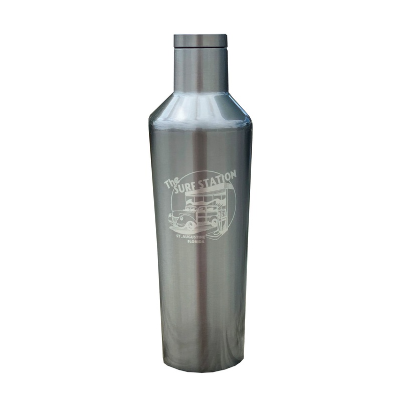 Corkcicle x Surf Station 16oz Canteen – Gunmetal