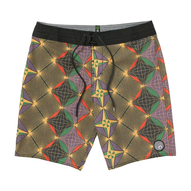 Volcom Interwebz Stoney 19″ Men’s Boardshorts – Cognac