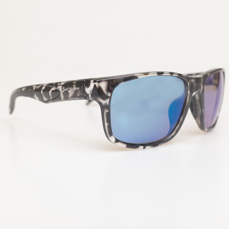 Surf Station Centrist Men’s Sunglasses – Tortoise/Grey Blue Polarized