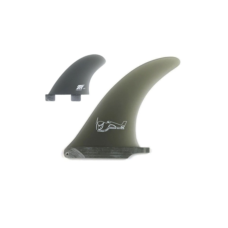 TRUE AMES – GEORGE GREENOUGH 4A 6.5 + SIDE BITES 3.7 FCS COMPATIBLE – SMOKE- 2+1FIN