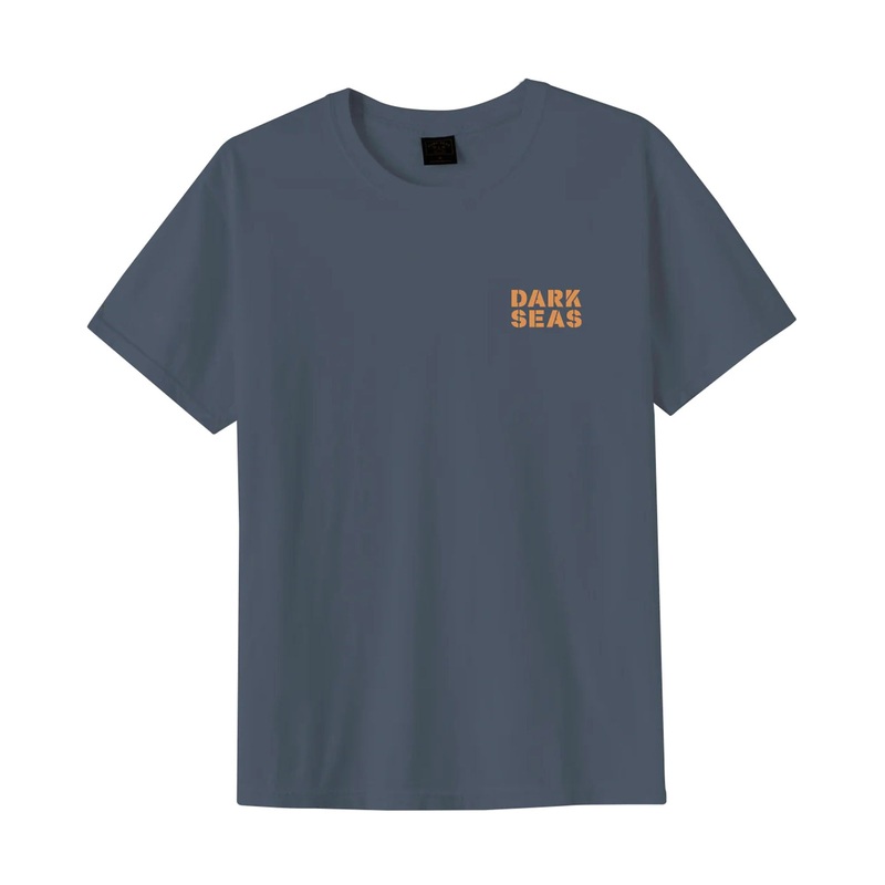 Dark Seas Offshore Pigment Men’s S/S T-Shirt – Slate Blue