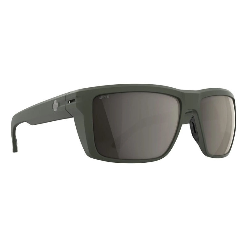 Spy Overhaul XL Men’s Sunglasses – ANSI Matte Olive/Happy Boost Pewter Mirror