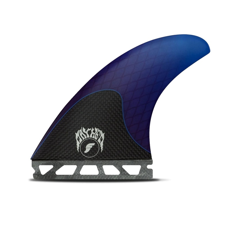 Futures Mayhem 3.0 HC Tri Surfboard Fins – Medium/Blue