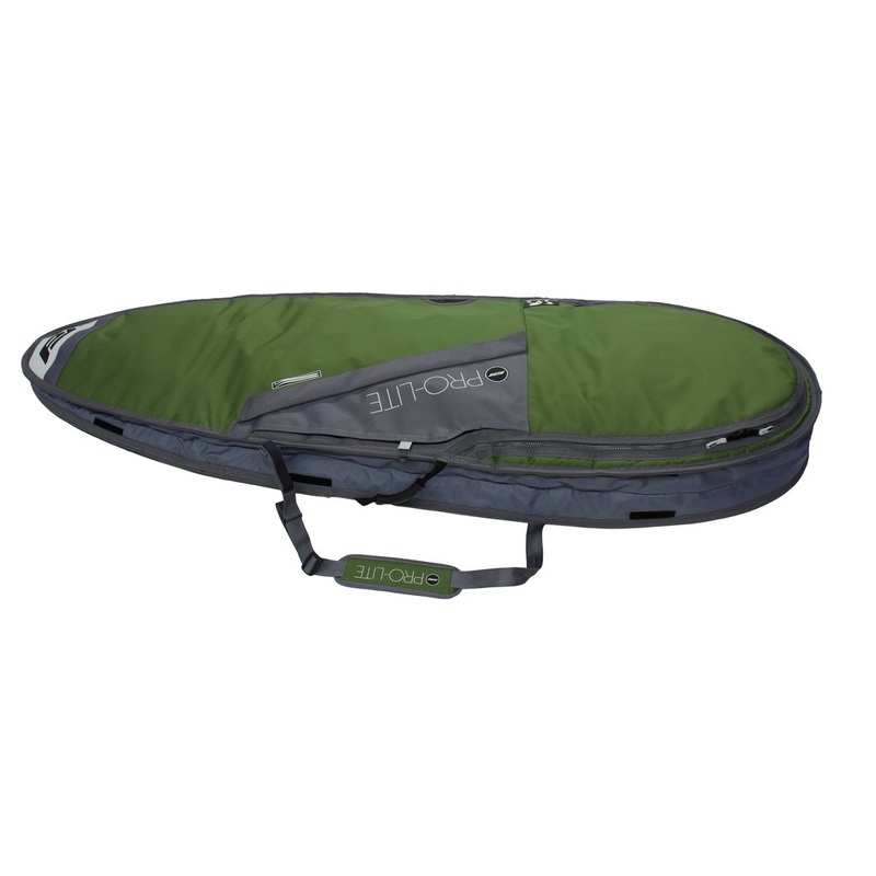 Pro-Lite Smuggler Fish/Mid (2-3 Boards) Boardbag-Army-7’2″