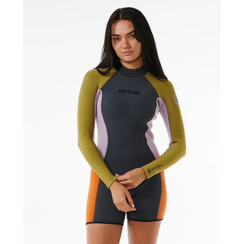 WOMEN’S D/PATROL 2MM L/SL SPRING – CHARCOAL