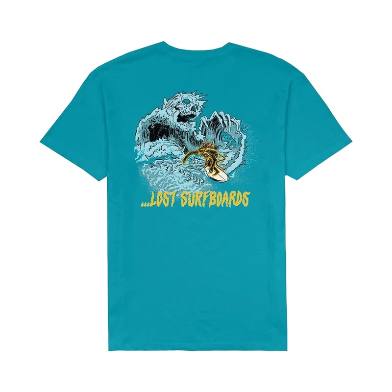 Lost Gremlin Men’s S/S T-Shirt – Tropical Blue
