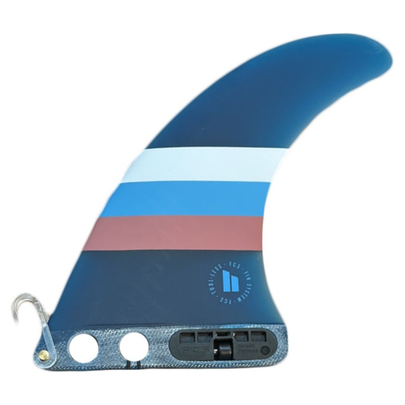 FCS II Kai Sallas 6.5″ Longboard Fin – Deep Teal