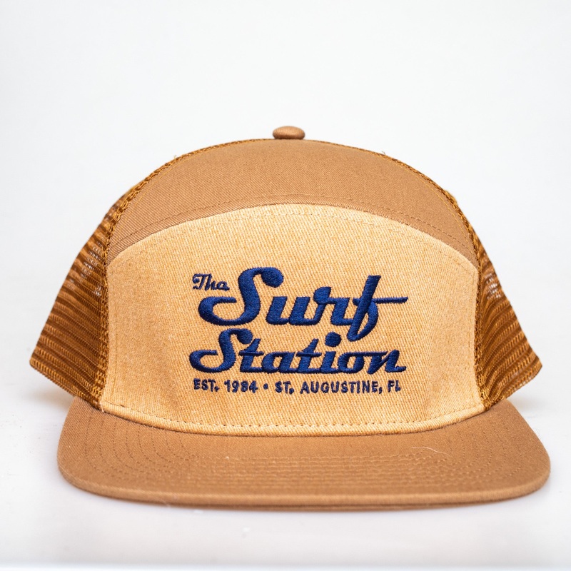 Surf Station Cyclist Men’s Hat – Brown
