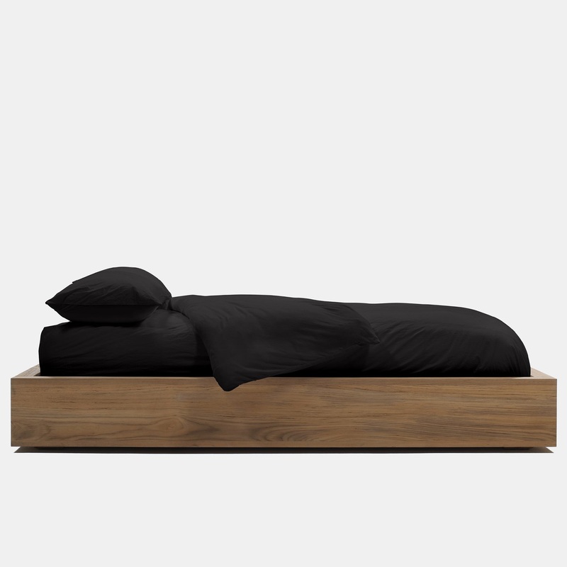 Cotton Duvet Cover – Black