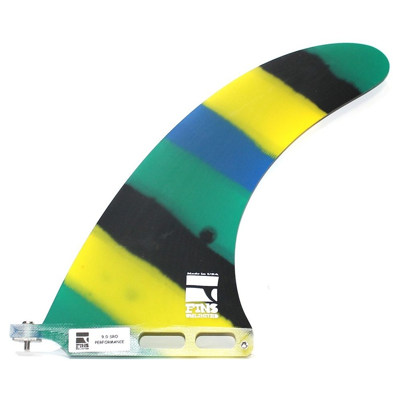 Fins Unlimited SRO Longboard Fin – 8″ Multi