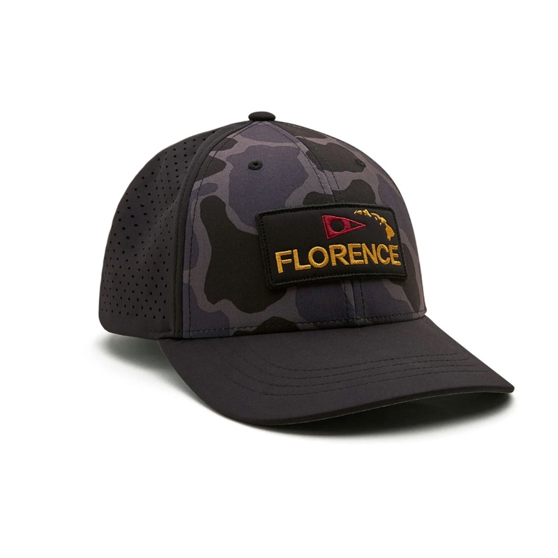 Florence Marine X Camo Airtex Men’s Hat – Black