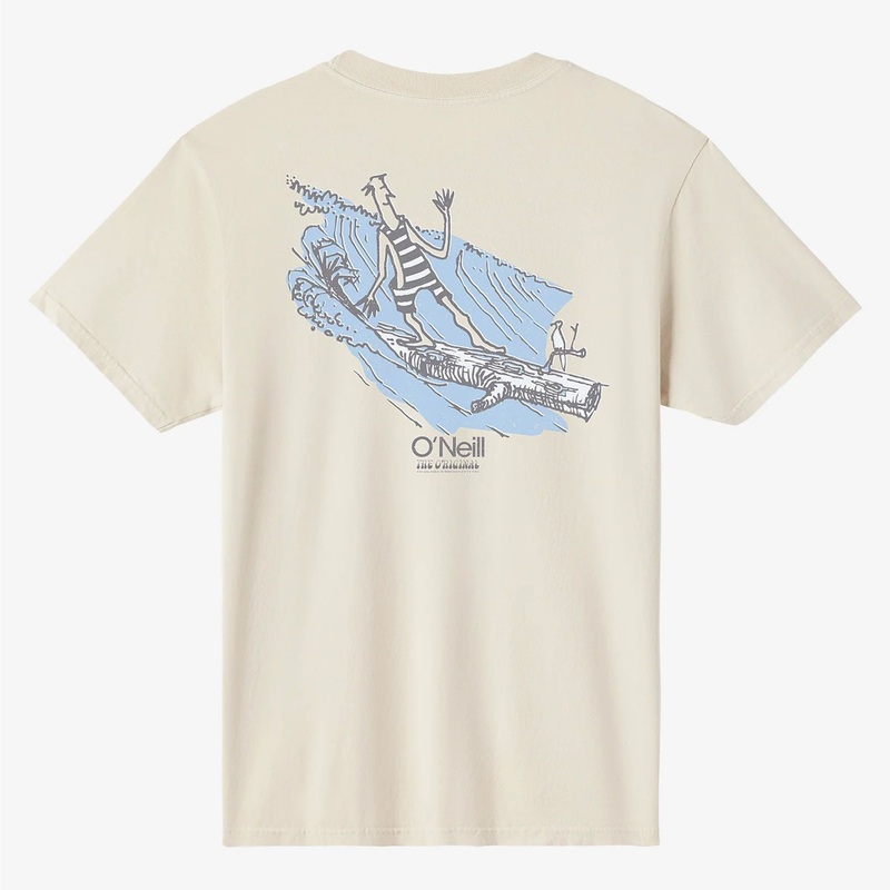 O’Neill O’Riginals Log Relaxed Men’s S/S T-Shirt – Khaki