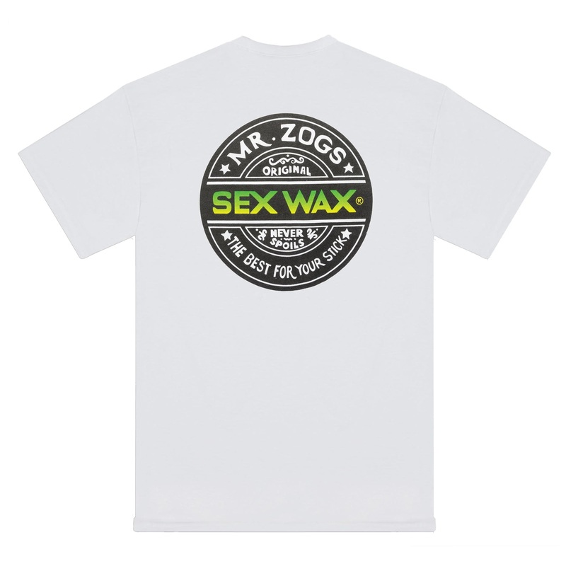 Sex Wax Greenie Men’s S/S T-Shirt – White