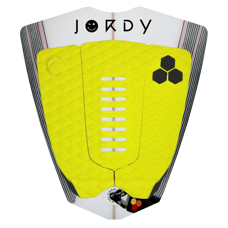 Channel Islands Jordy Smith 3 Piece Tail Pad – Yellow