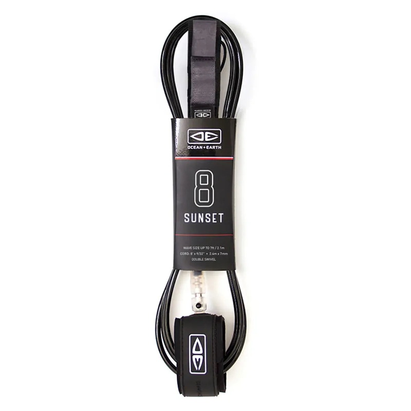 Ocean & Earth Sunset Surfboard Leash – 8ft