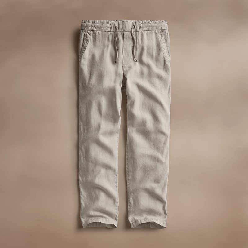 Relaxed Linen Pant – Salt Pigment
