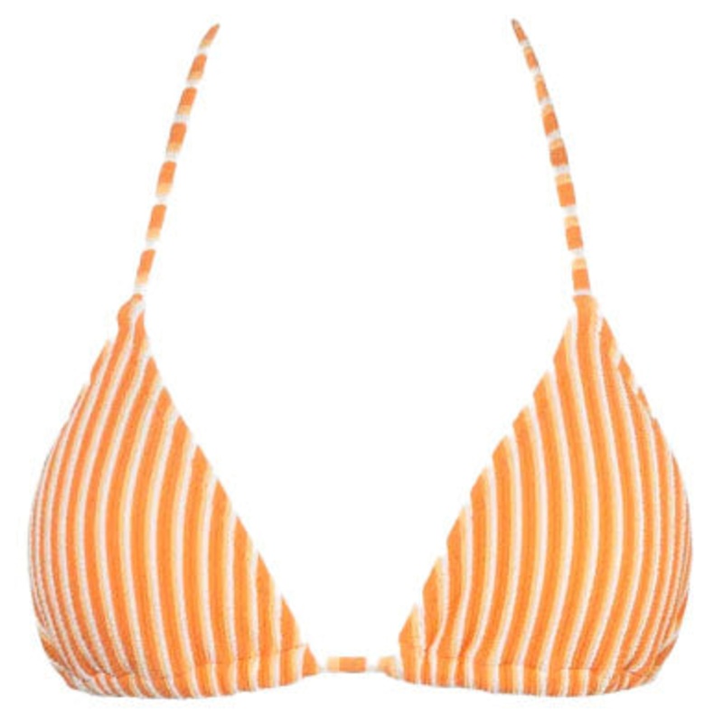 Rhythm Sunbather Stripe Slide Tri Top – Coral Sands