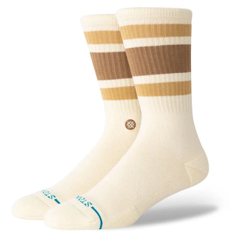 Stance Socks Boyd Stripe Crew – Brown Sugar