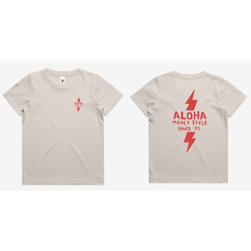Aloha Kids Lightning Bolt – BONE