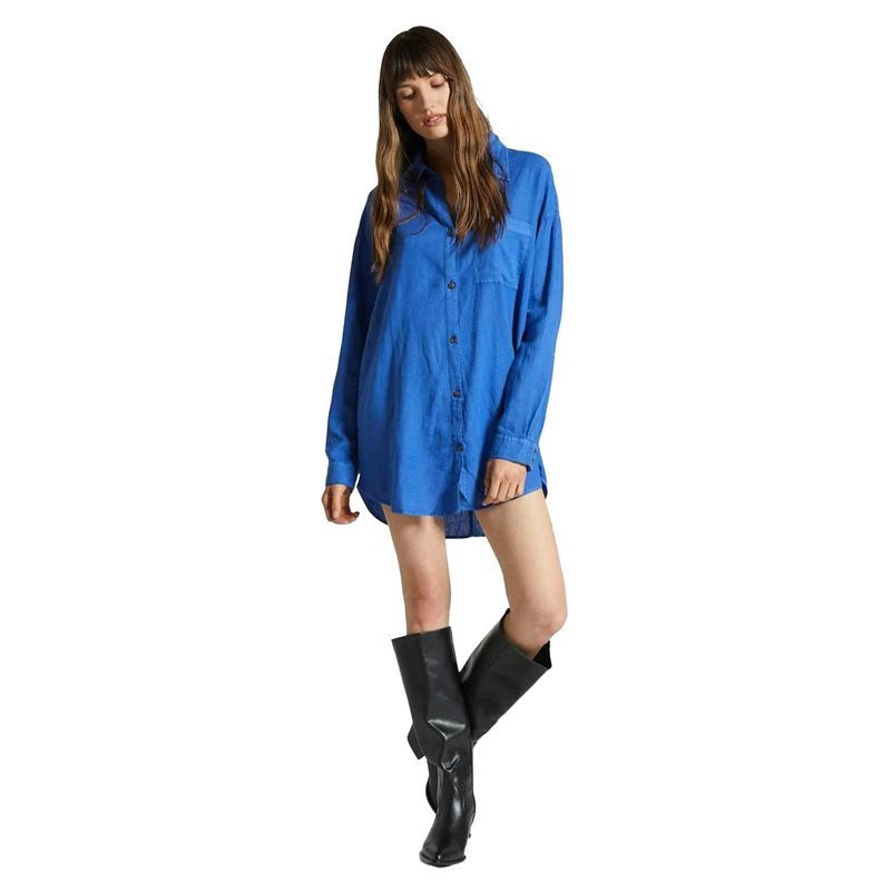 Brixton Vintage Linen L/S Woven Shirtdress