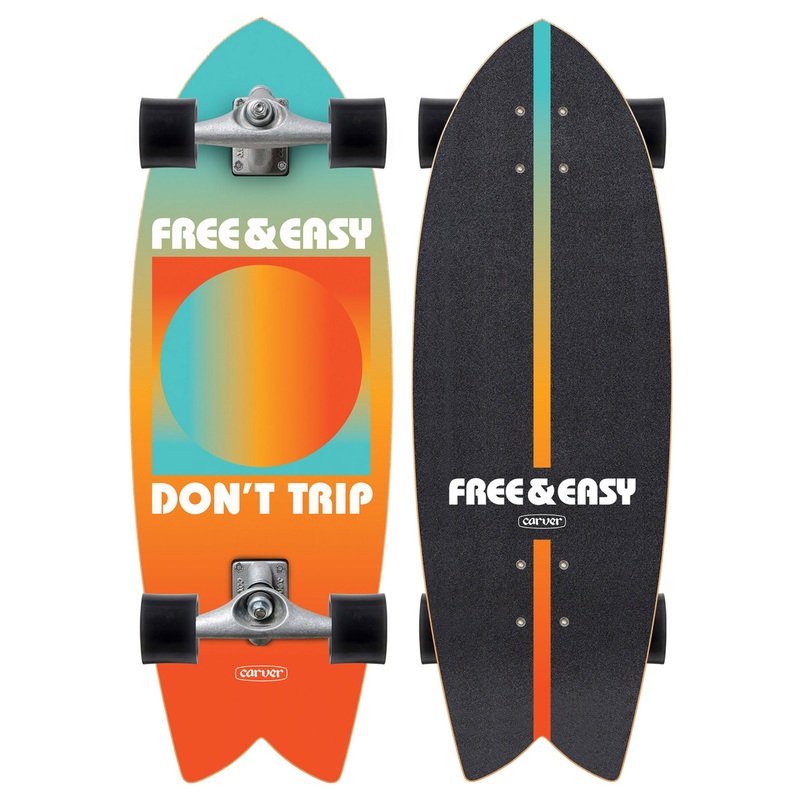 Carver CX Free & Easy Gradient Sun 29.25″ Surfskate Skateboard